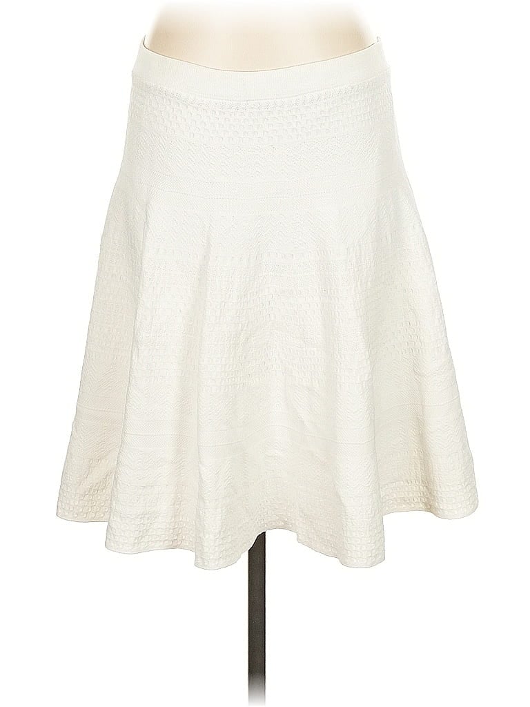Click to view more detailed imagery on our partner's website Pre-owned Saks Fifth Avenue Casual Skirt In White