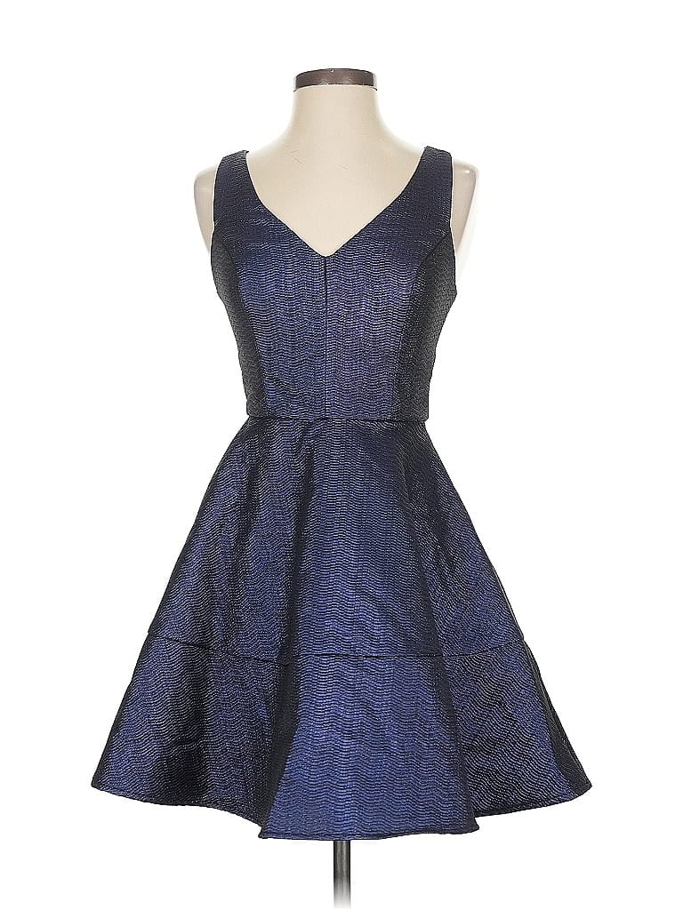 Pre-owned Express Cocktail Dress In Blue