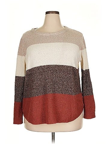 Pink Clover Pullover Sweater (view 1)