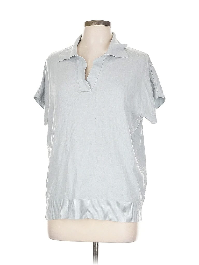 Pre-owned Vila Milano Cardigan Sweater In Silver