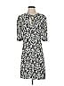 Maje 100% Viscose Print Gray Casual Dress Size Sm (1) - photo 1
