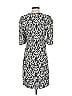Maje 100% Viscose Print Gray Casual Dress Size Sm (1) - photo 2