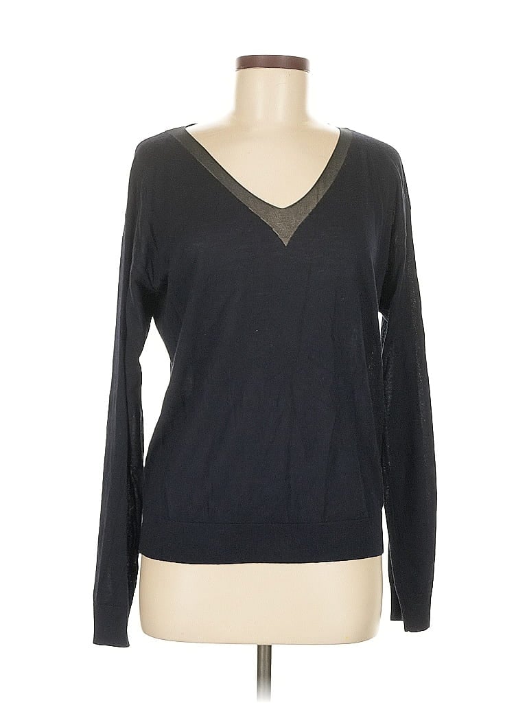 Pre-owned Adolfo Dominguez Wool Sweater In Black