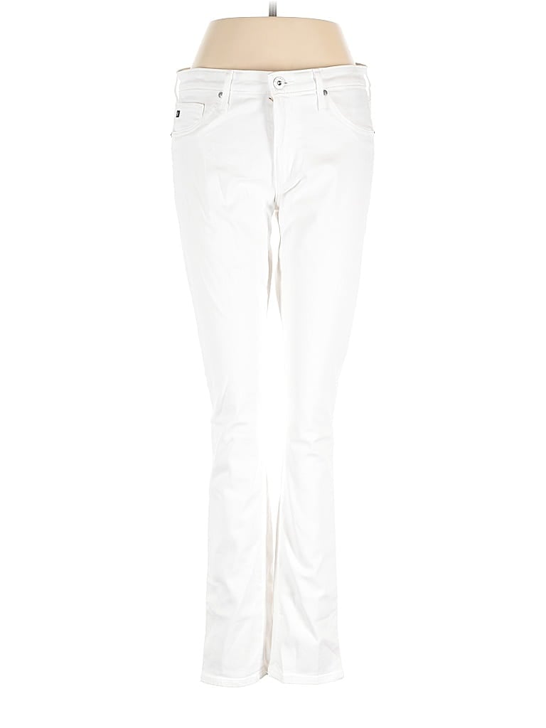 Pre-owned Adriano Goldschmied Jeans In White