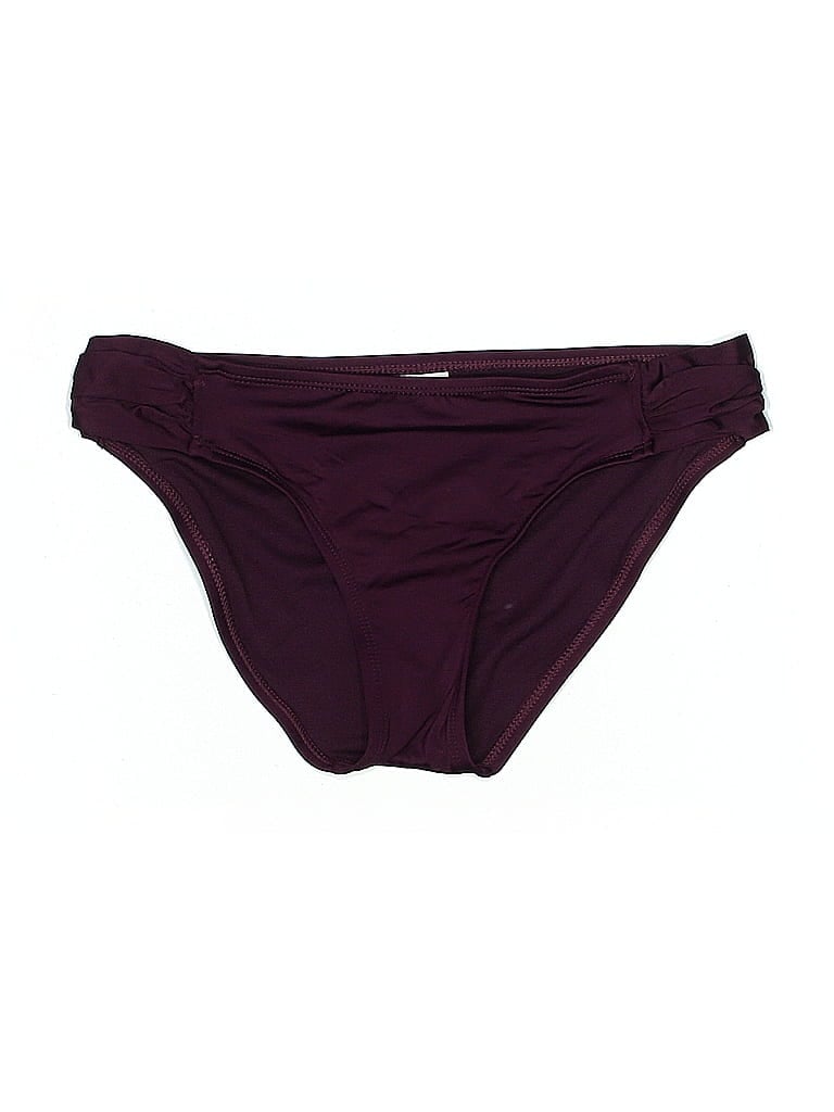 Pre-owned Kona Sol Swimsuit Bottoms In Burgundy