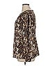 Anne Klein 100% Polyester Brown Long Sleeve Blouse Size 1X - photo 5