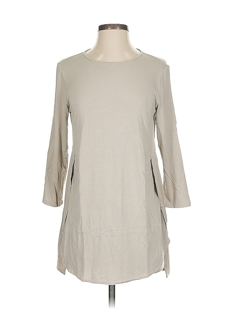 Click to view more detailed imagery on our partner's website Pre-owned Jjill 3/4 Sleeve T-shirt In Brown