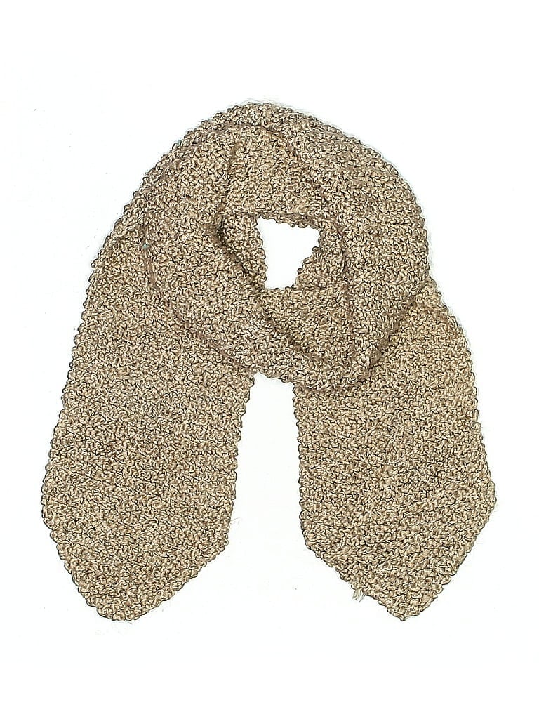 Pre-owned Unbranded Scarf In Brown
