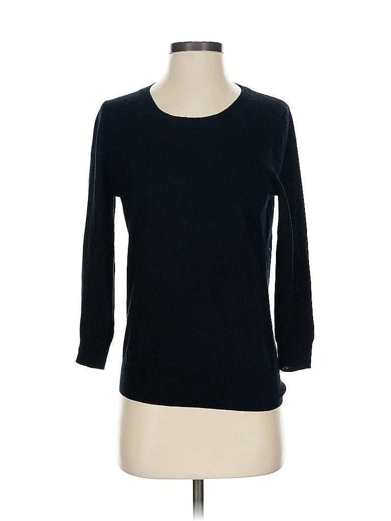 Pre-owned J.crew Factory Store Pullover Sweater In Black