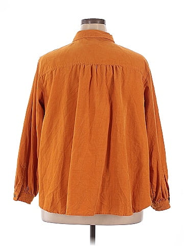 Pilcro by Anthropologie 3/4 Sleeve Button-Down Shirt (view 2)