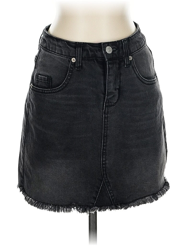 WILD FABLE Pre-owned Denim Skirt In Black