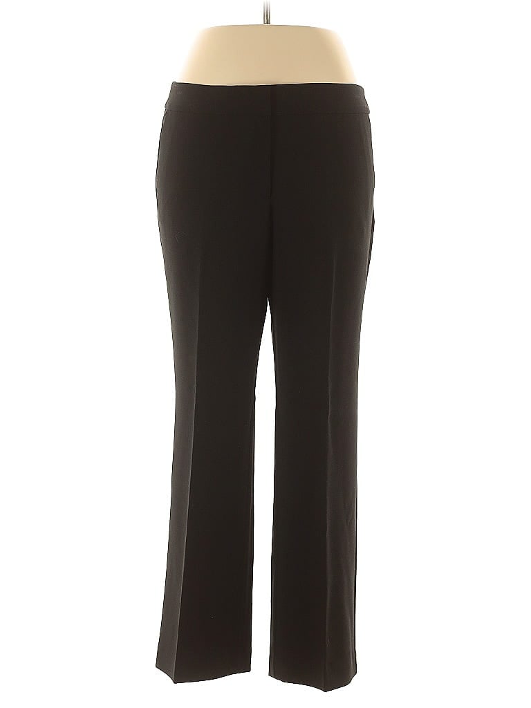 Pre-owned Ann Taylor Factory Dress Pants In Black