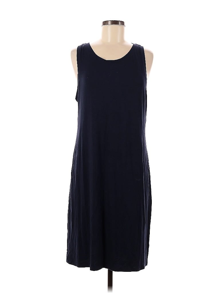 Daily Ritual Casual Dress In Blue