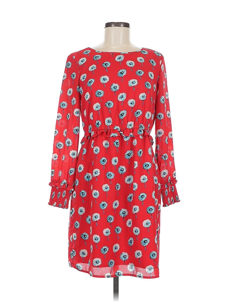 Pre-owned J.crew Factory Store Casual Dress In Red