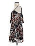 Bebe Floral Blue Casual Dress Size XS - photo 5