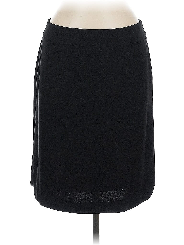 EILEEN FISHER Pre-owned Silk Skirt In Black