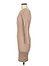 Le Lis Solid Tan Casual Dress Size M - photo 5