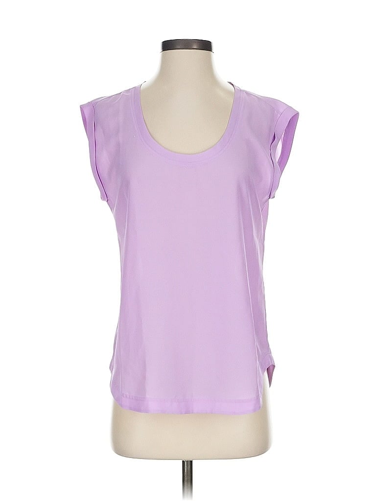 Pre-owned J.crew Factory Store Sleeveless T-shirt In Purple