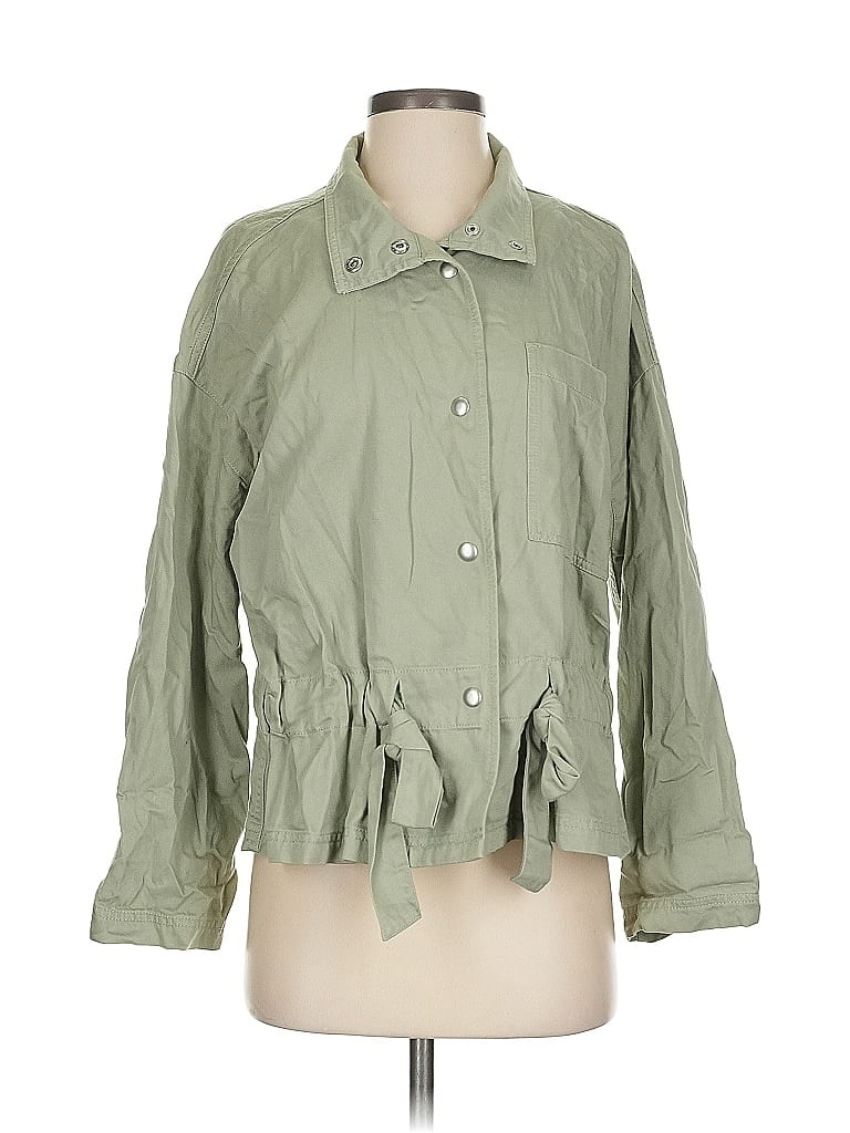 Pre-owned Madewell Jacket In Green