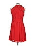 Express Solid Red Cocktail Dress Size 4 - photo 2