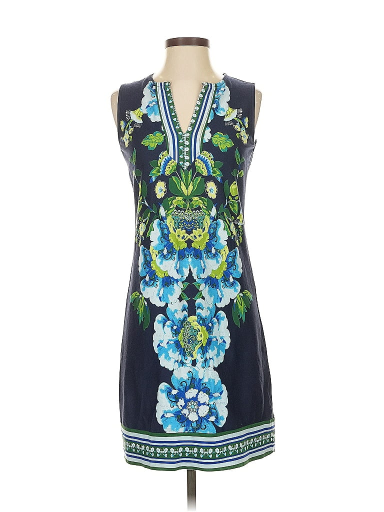 Pre-owned New York And Company Cocktail Dress In Blue