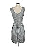 Eric + Lani Metallic Gray Cocktail Dress Size S - photo 2