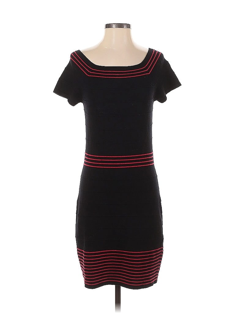Pre-owned Max Studio Casual Dress In Black