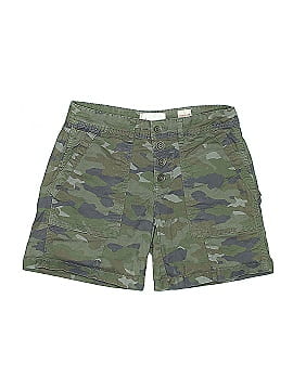 Levi's Camo Green Denim Shorts Size 28 waist