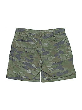 Levi's Camo Green Denim Shorts Size 28 waist