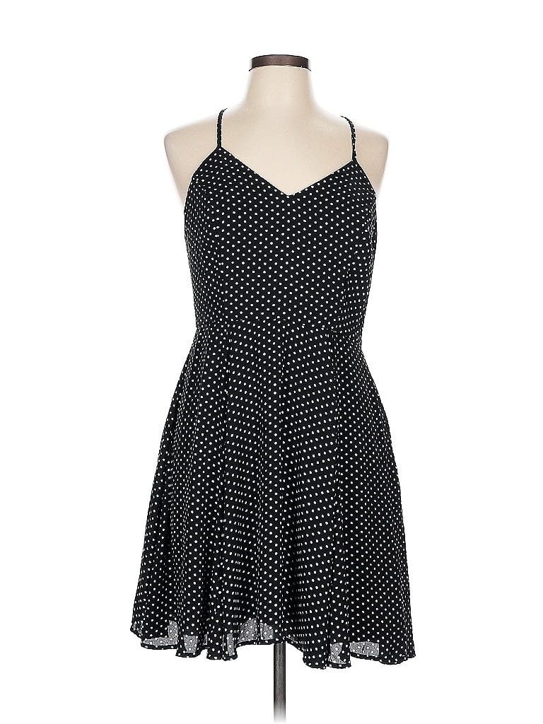 Pre-owned Express Casual Dress In Black