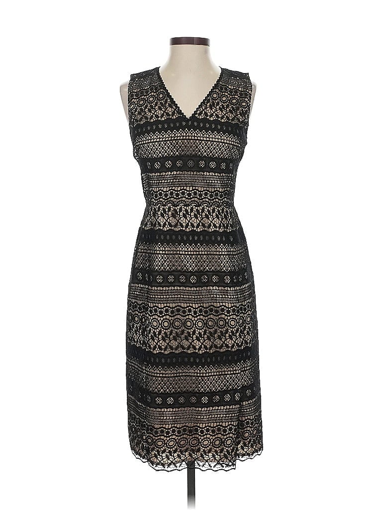 Pre-owned Emerson Rose Cocktail Dress In Black