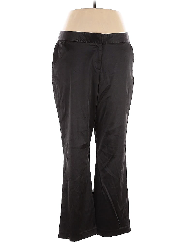Pre-owned Ny Collection Casual Pants In Black
