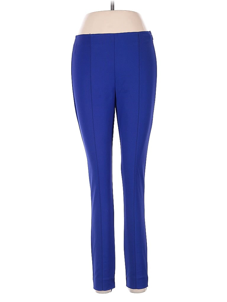 Pre-owned St John Active Pants In Blue