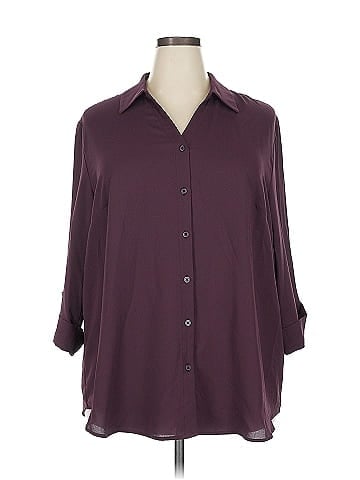 AK Anne Klein 3/4 Sleeve Blouse (view 1)