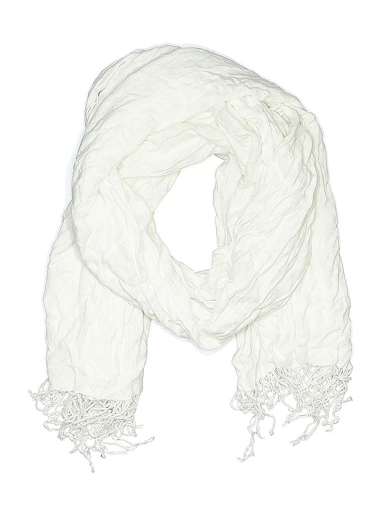 Pre-owned Unbranded Scarf In White