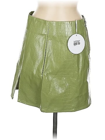 Princess Polly Faux Leather Skirt (view 1)