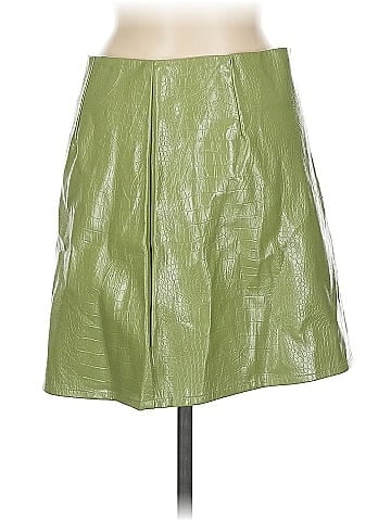 Princess Polly Faux Leather Skirt (view 2)