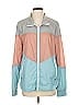 Diesel 100% Nylon Color Block Teal Track Jacket Size S - photo 1