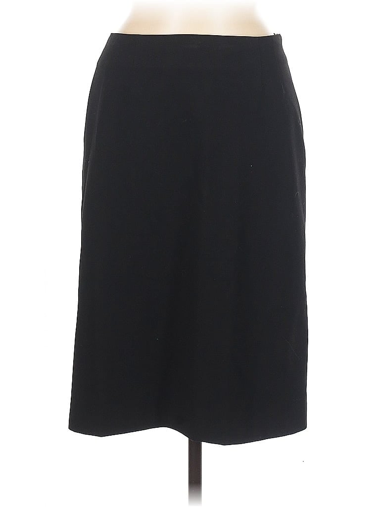 Pre-owned A Line Anne Klein Formal Skirt In Black