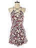 Millau 100% Rayon Paisley Burgundy Romper Size S - photo 1