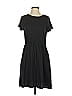 Assorted Brands Solid Black Casual Dress Size XS - photo 1