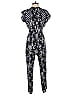 Rebecca Taylor Print Blue Jumpsuit Size 2 - photo 2