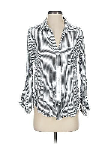 Velvet Heart 3/4 Sleeve Button-Down Shirt (view 1)