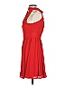 Express Solid Red Cocktail Dress Size 4 - photo 5