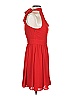Express Solid Red Cocktail Dress Size 4 - photo 4