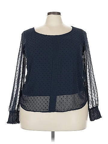 LC Lauren Conrad Long Sleeve Blouse (view 1)