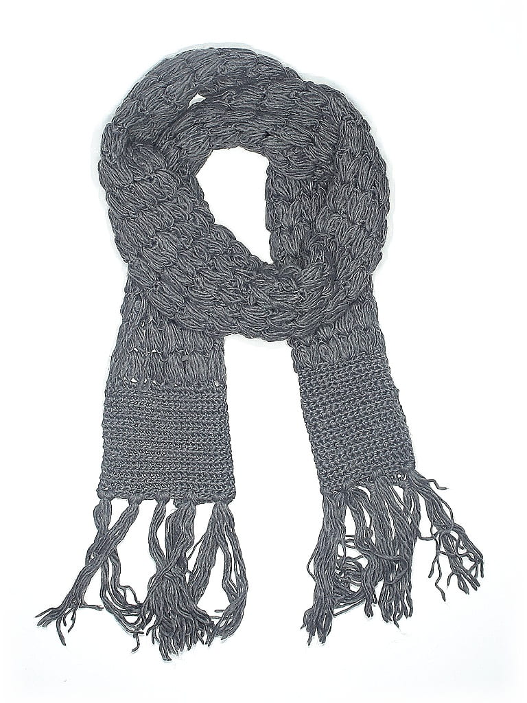 Pre-owned Unbranded Scarf In Gray