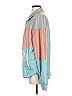 Diesel 100% Nylon Color Block Teal Track Jacket Size S - photo 4