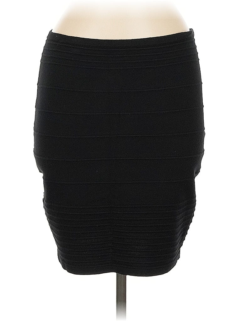 Pre-owned Max Studio Casual Skirt In Black