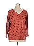 Torrid Hearts Orange Pullover Sweater Size 1X Plus (1) - photo 1